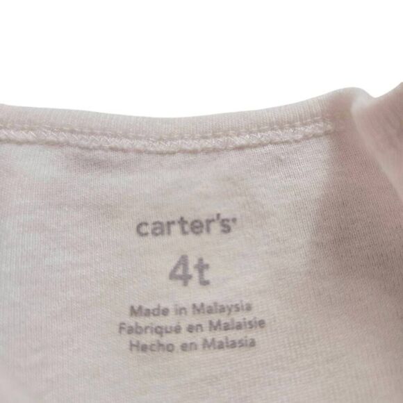 Carter's bunny rabbit longsleeve shirt 4T - Picture 3 of 4